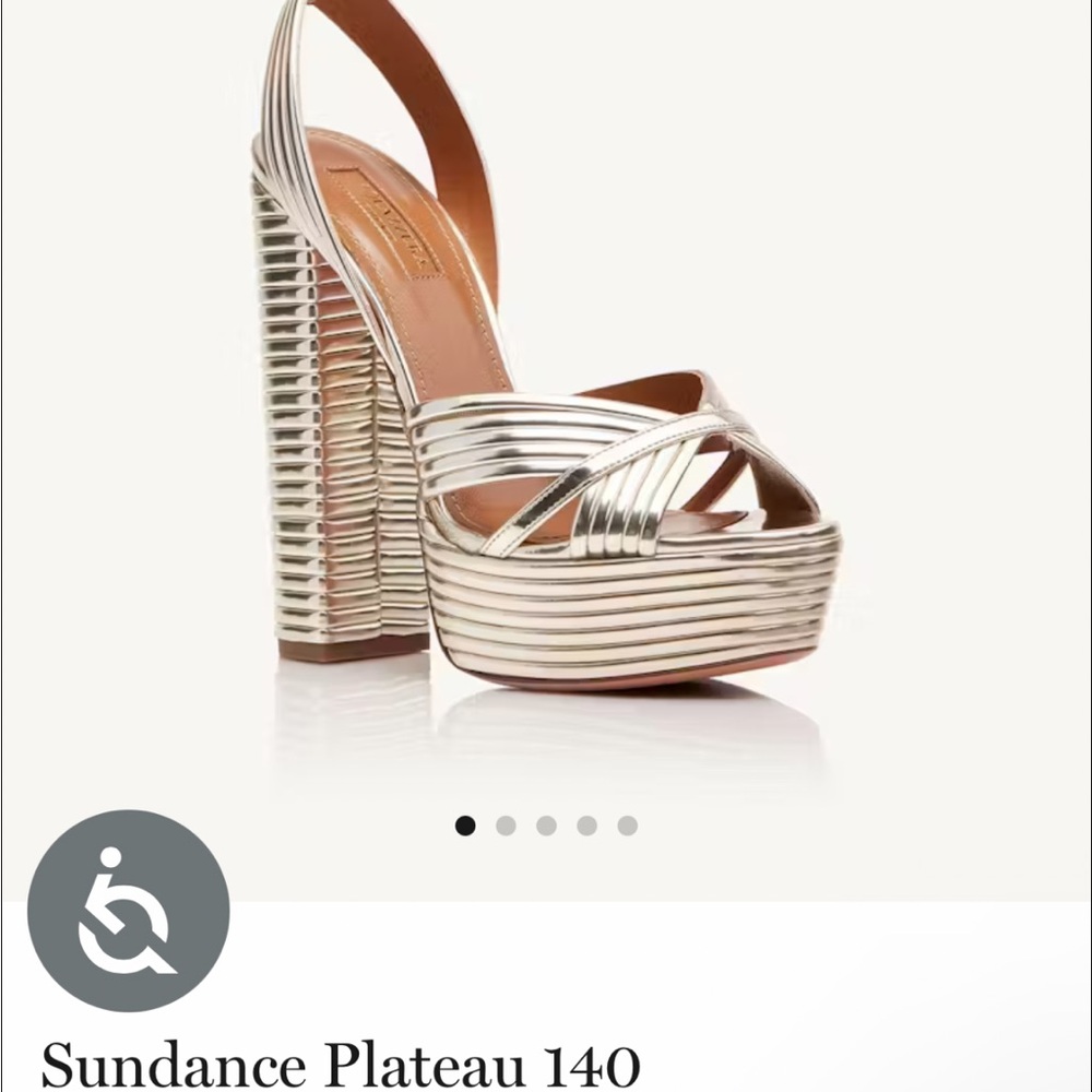 ❤️ NWT Aquazzura Platforms